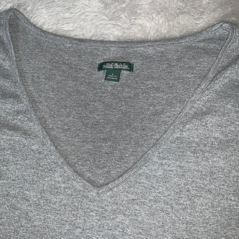 Grey Basic Tee - Picture 3 of 3